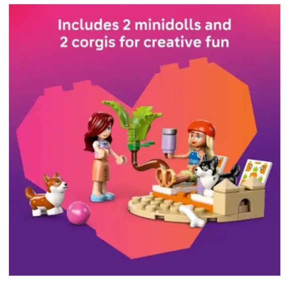 New- LEGO - Friends Surfing Dogs and Scooter Adventure Building Toy corgi’s - Picture 4 of 4